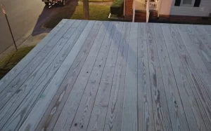 Wood Deck works for Rivera Roofing Contracting